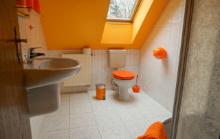 Pension Zimmer Parkgaststaette Laucha Badezimmer