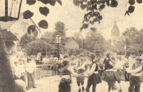 Veranstaltung im Park Laucha