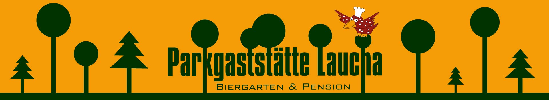 Parkgaststätte Laucha – Biergarten & Pension Logo